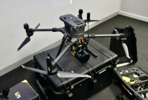 YellowScan’s Surveyor Ultra LiDAR System on a DJIM300RTK Drone.